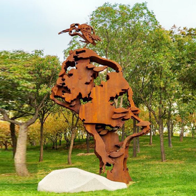 平果耐候钢雕塑