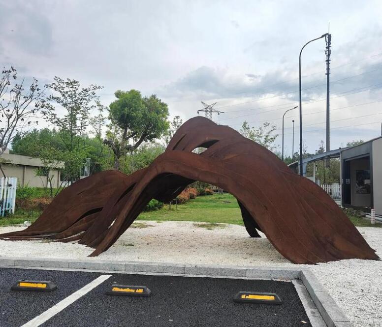 平果耐候钢板造型